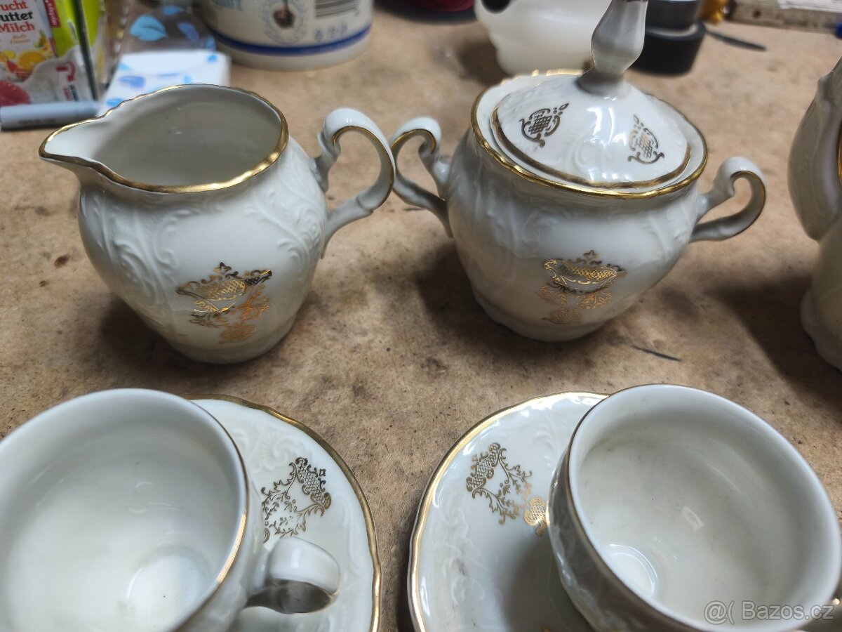 Starožitný porcelán Bernadotte - 7