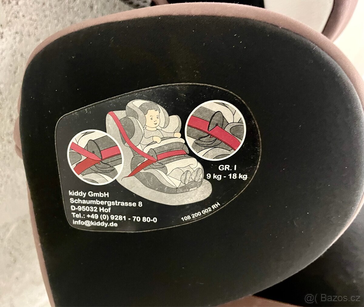 Dětská autosedačka Kiddy 9-18kg - 7