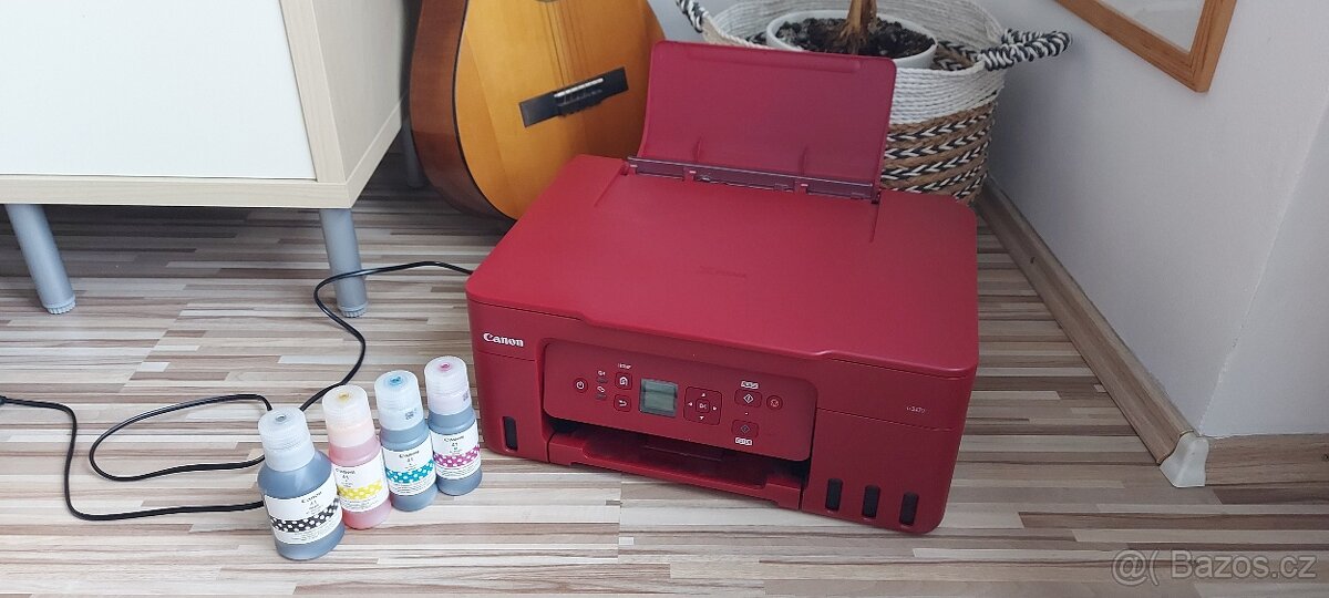 Canon PIXMA G3470, tiskárna,skener,kopírka+náplě, záruka. - 7