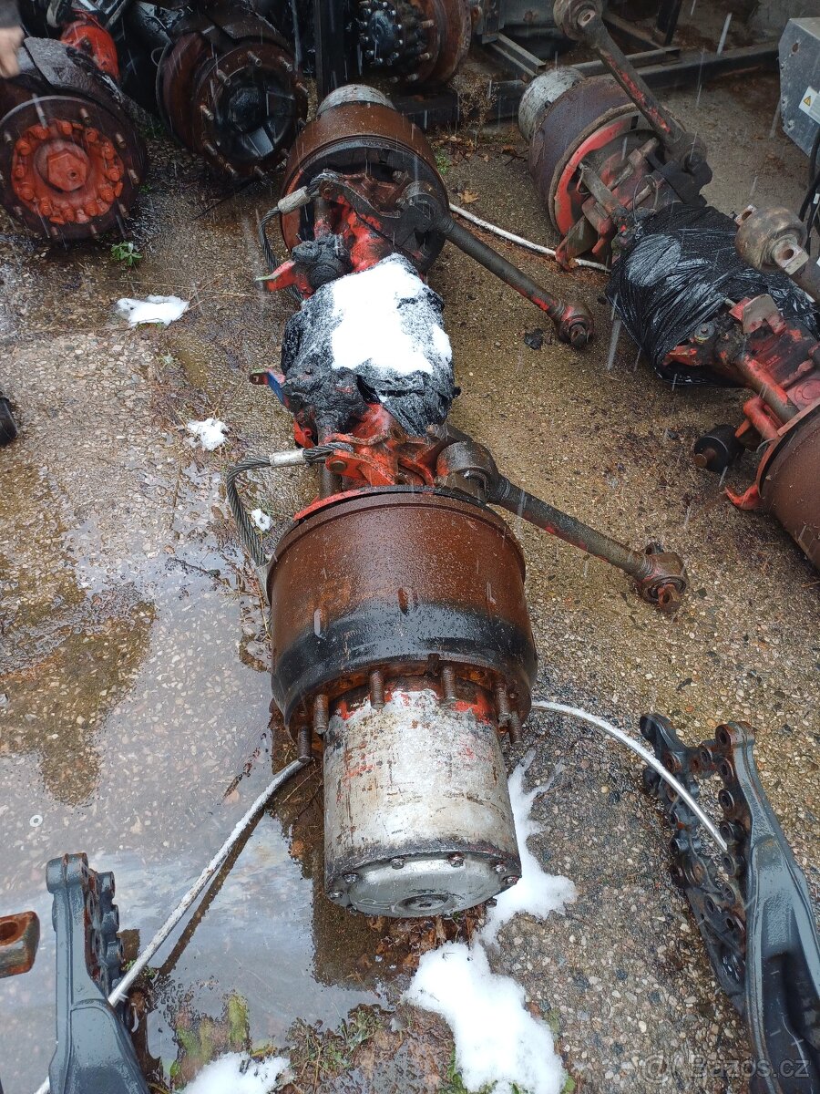 Man F2000 8x4 - komponenty podvozku - 7