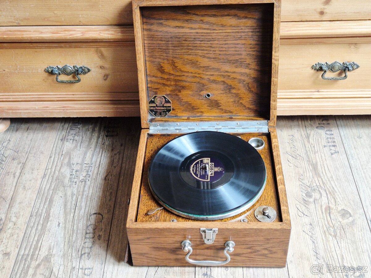 Starožitný gramofon Cirola Phonograph Corp., 1920 - 7