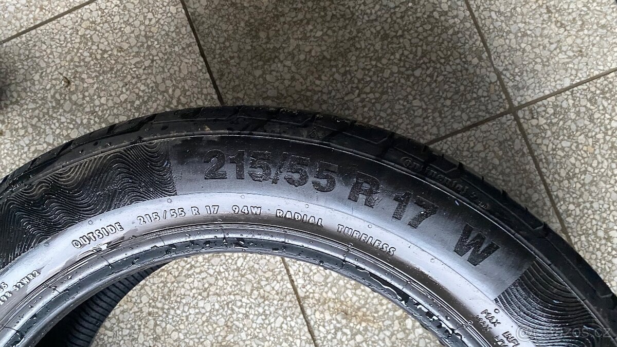 Letní pneu Contimental 215/55 R17 - 7