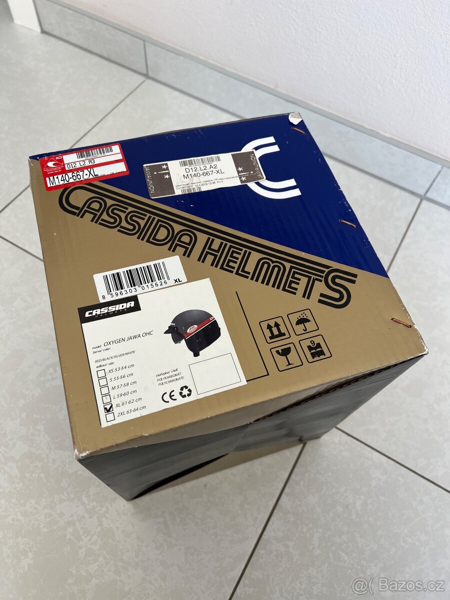 MOTO HELMA: CASSIDA HELMETS - Oxygen OHC ECE R 22.05 - 7