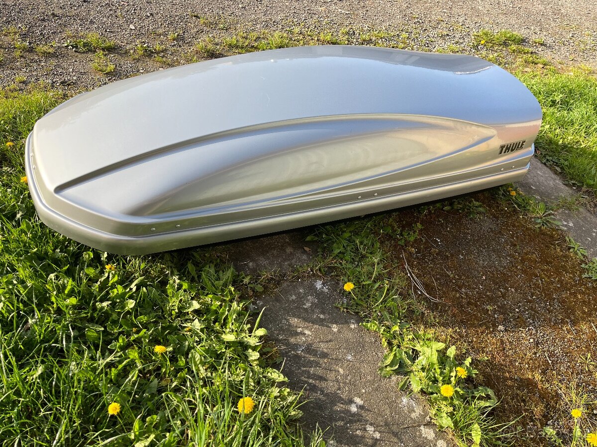 THULE ATLANTIS 780 STŘEŠNÍ BOX,RAKEV,STŘÍBRNÝ,RYCHLOUPÍNÁNÍ - 7