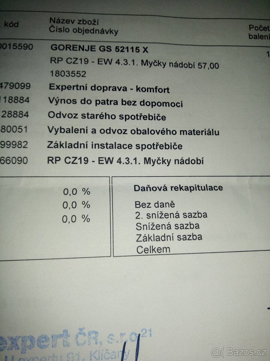 Prodám myčku Gorenje (celo nerezová) pěkná - 7