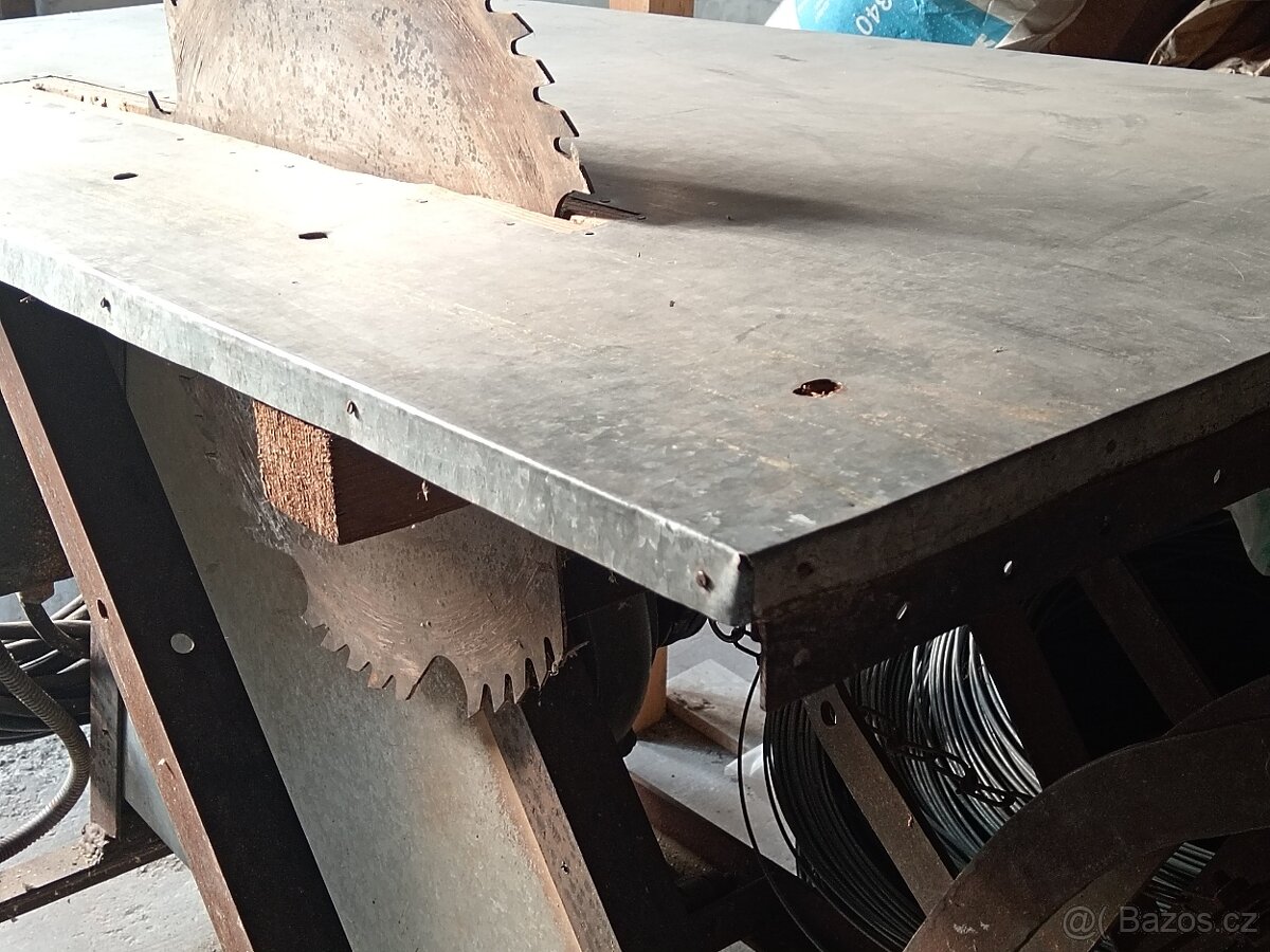 Pila drakouš na palivové dřevo i se stolem - 7