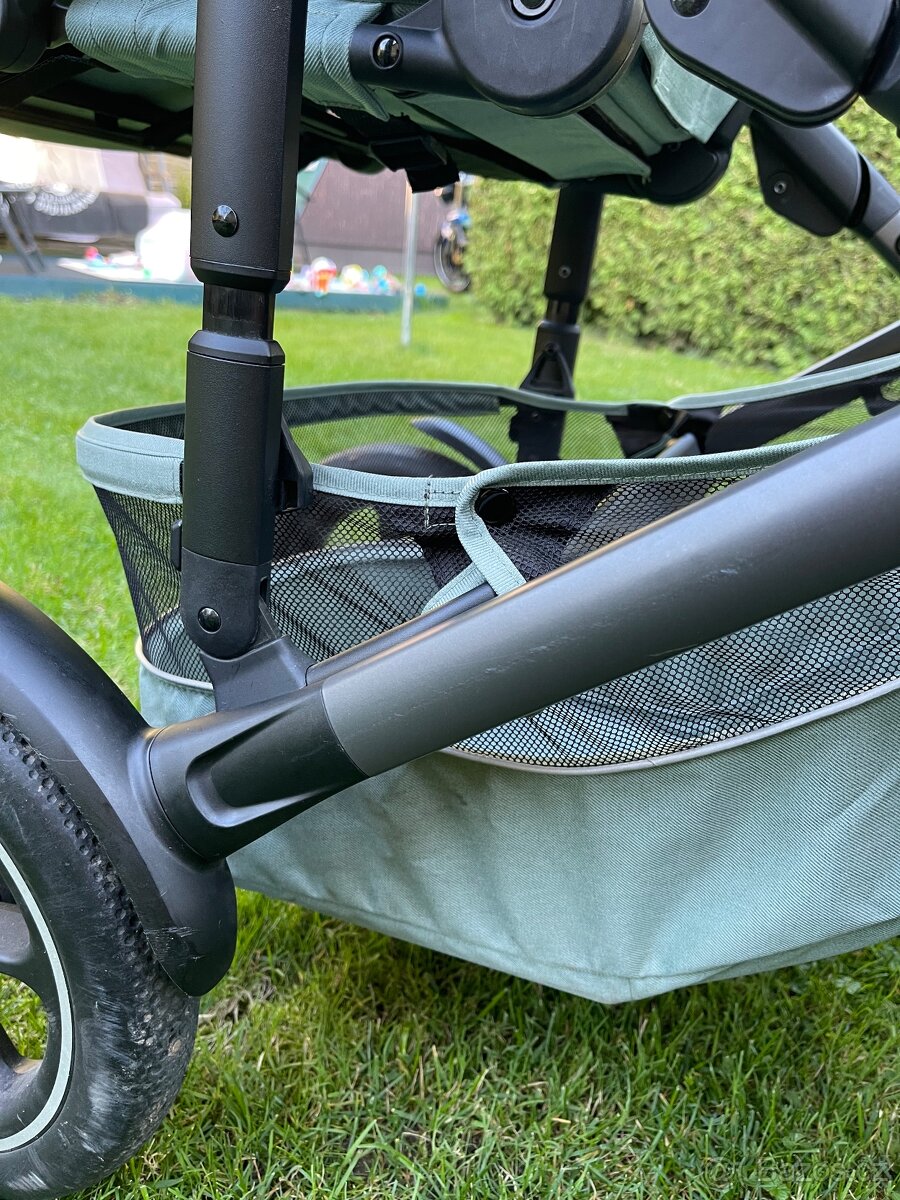 BRITAX Set kočárek Smile 5Z + hluboká korba Jade Green - 7