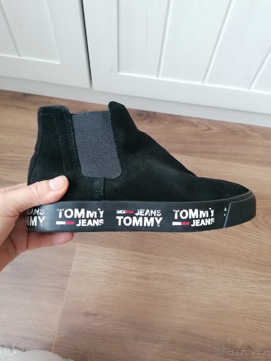 Kožená dámská obuv Tommy Hilfiger - 7