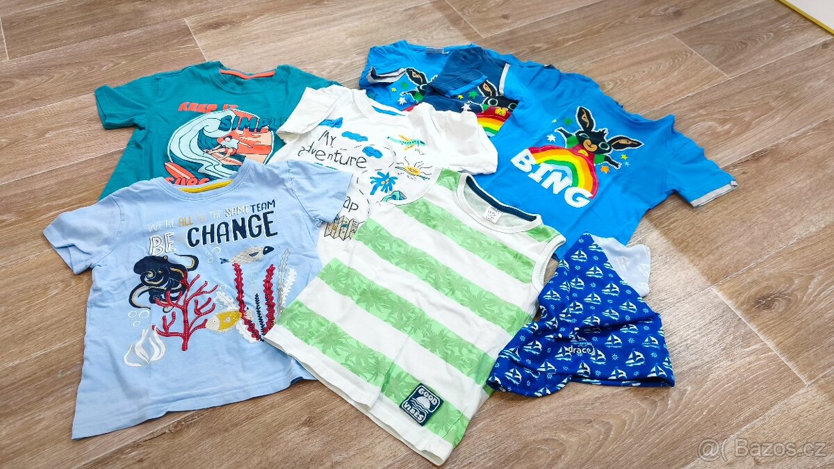 Trička chlapecká vel. 4-5 let - 7