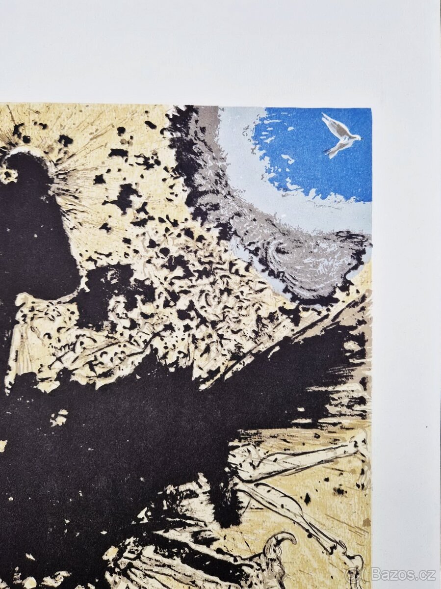 Salvador Dali - Chimera of Chimeras (podpísané Dalim) Litho. - 7