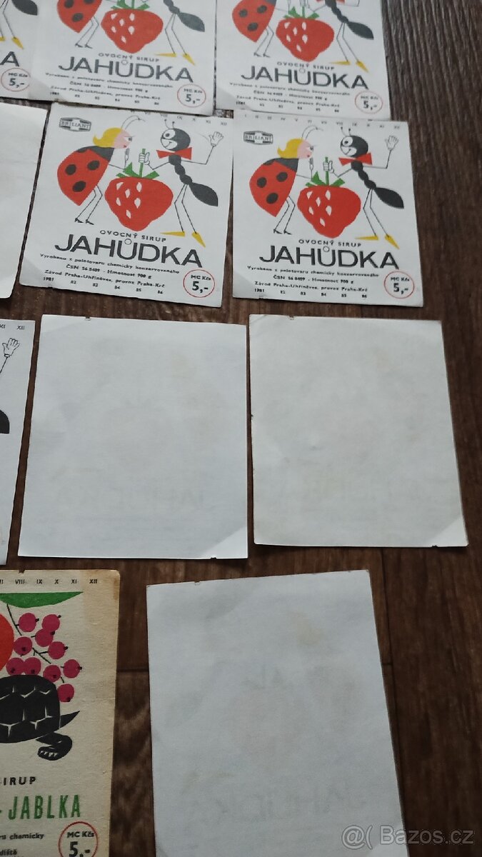 Etikety na sirupy - 7