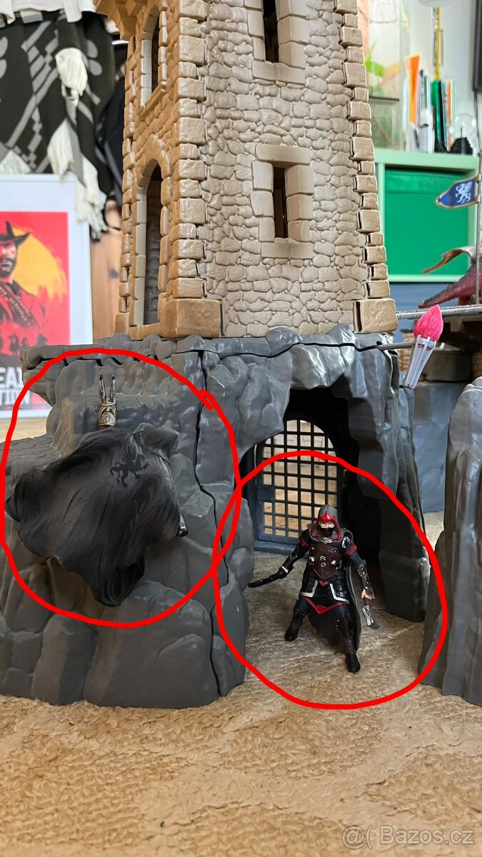 Schleich Velký rytířský hrad s příslušenstvím - 7