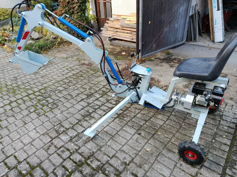 Minibagr za kultivátor Vari,Mountfield,Hecht apod. - 7