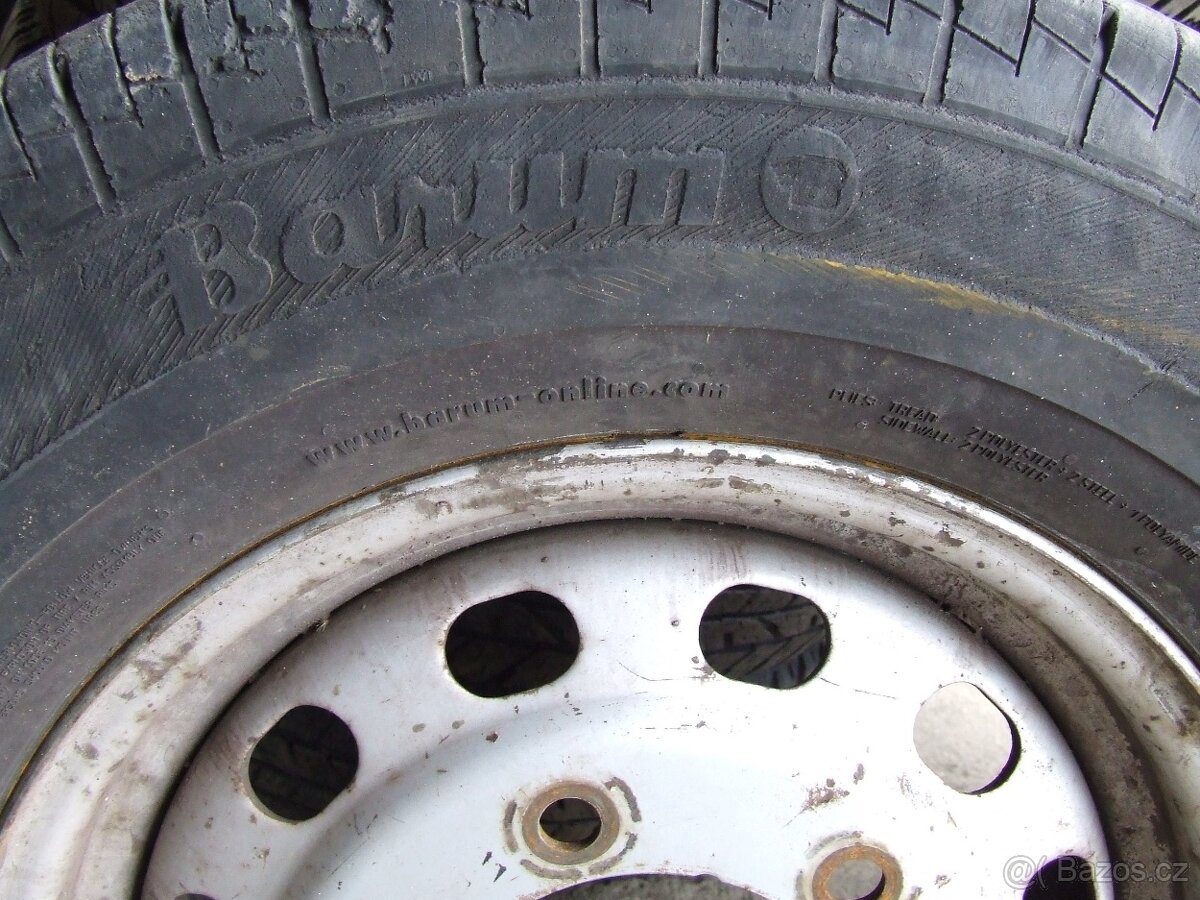 Prodám dvě kola na Transita Mk4-5 - 7