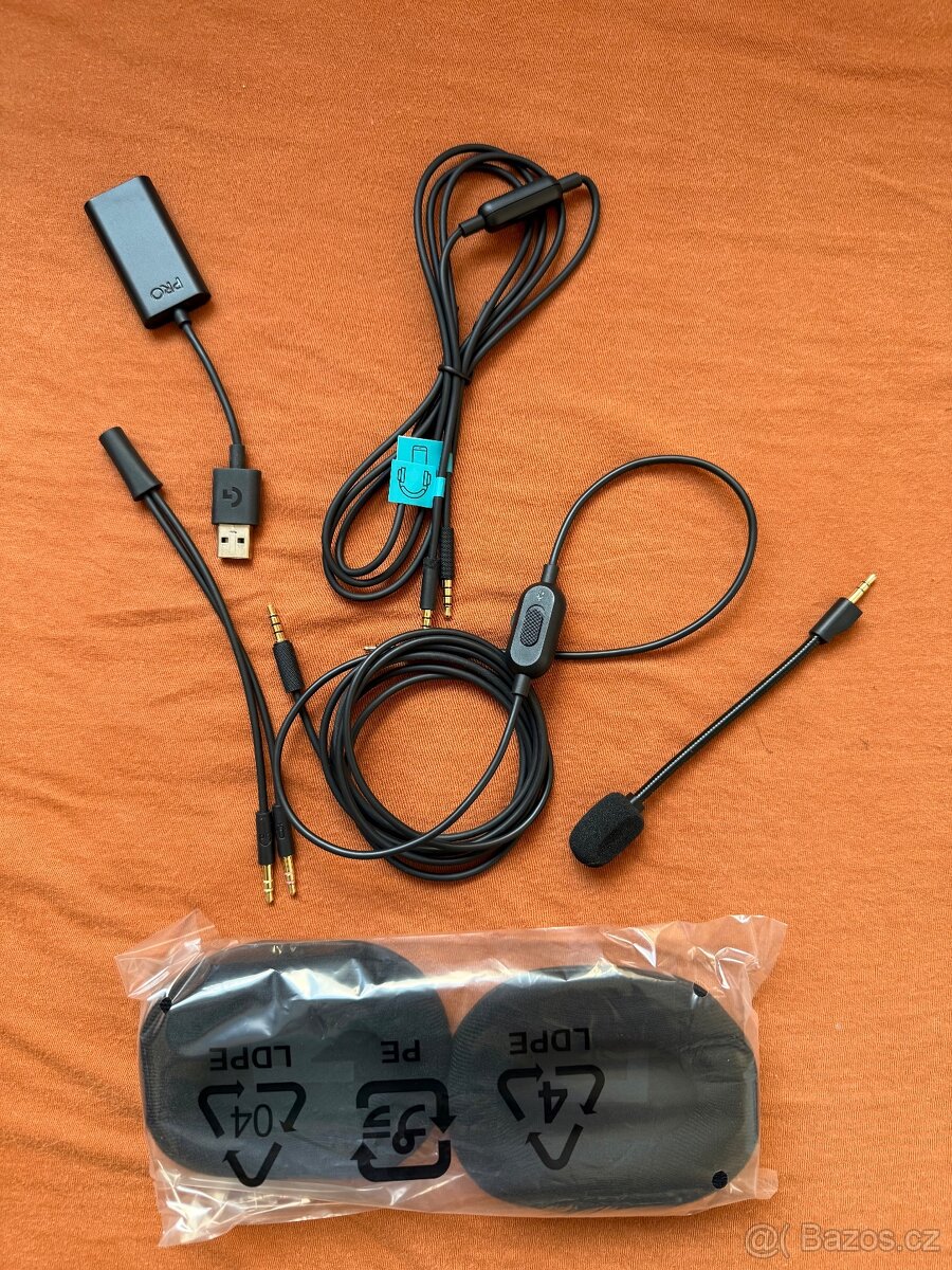 Prodám sluchátka Logitech Pro X Gaming - 7