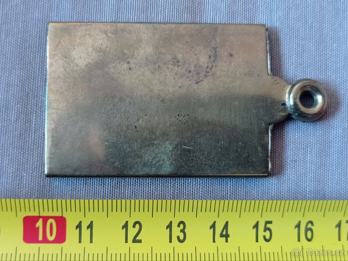 Armádní známka, ORIGINÁL, meziválečná ČSR, 1.republika - 7