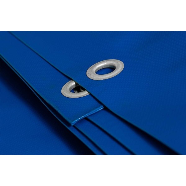 Zakrývací plachta PVC 570g/1m² zelená nebo modrá - 7