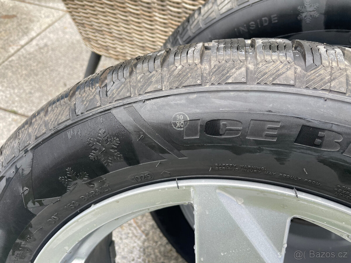 Nové alu disky a zimní pneu R17 - 7