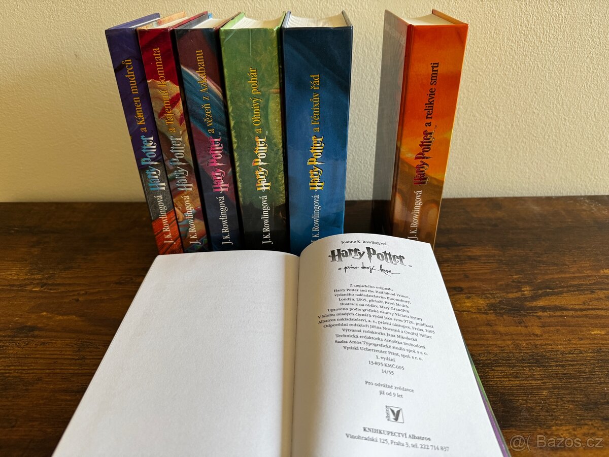 Harry Potter - 1. vydání - KOMPLET - 7