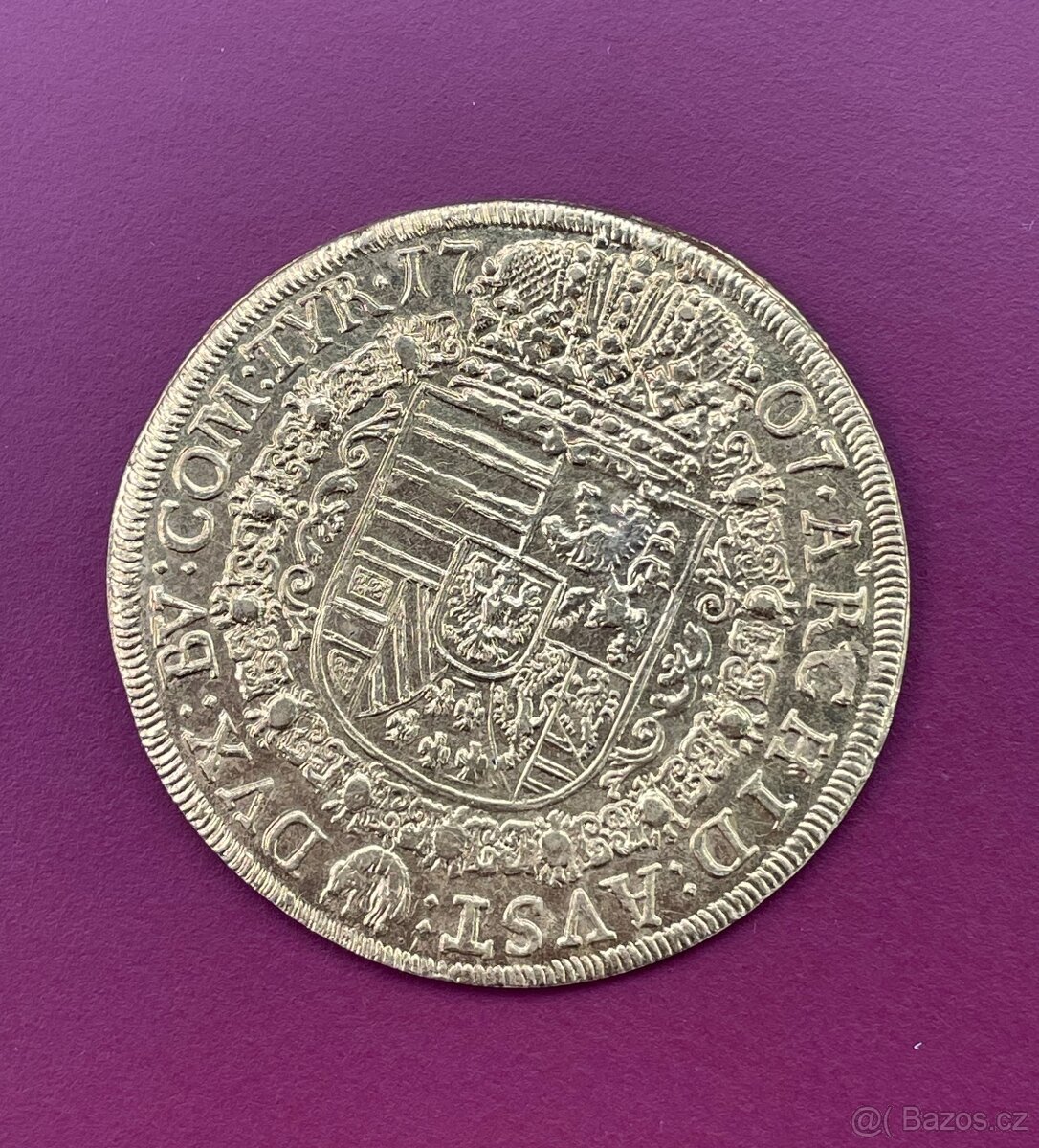 Zlatý 10 Dukát Josef I. 1707RRR - 7