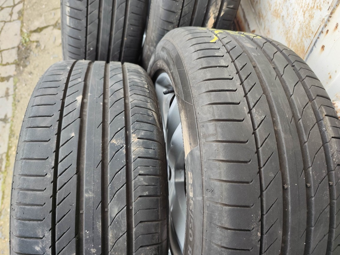 17"letní alu sada 5x108 origo Ford Mondeo 5 235/50 TPMS - 7