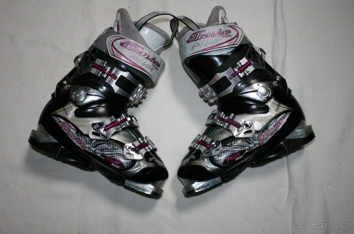 lyže Dynamic Elve 130 cm , lyžaky Roxa - 7