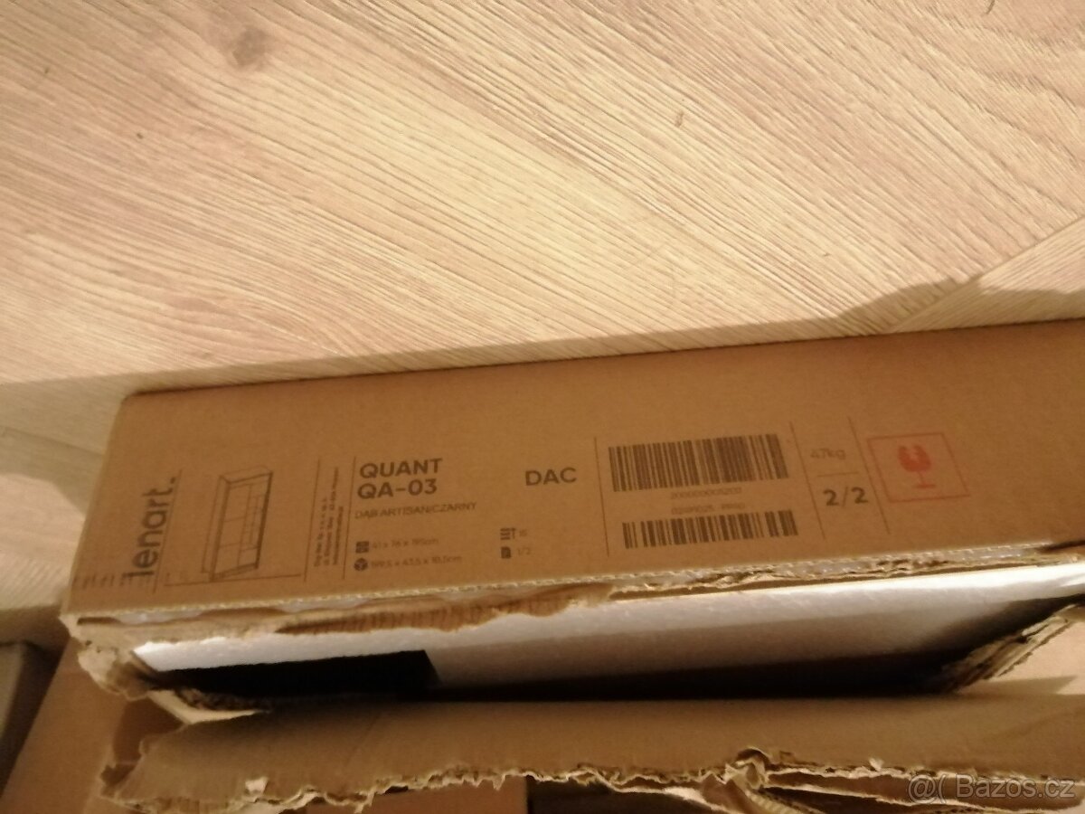 Prosklená vitrína Sconto. Dub artisan - 7