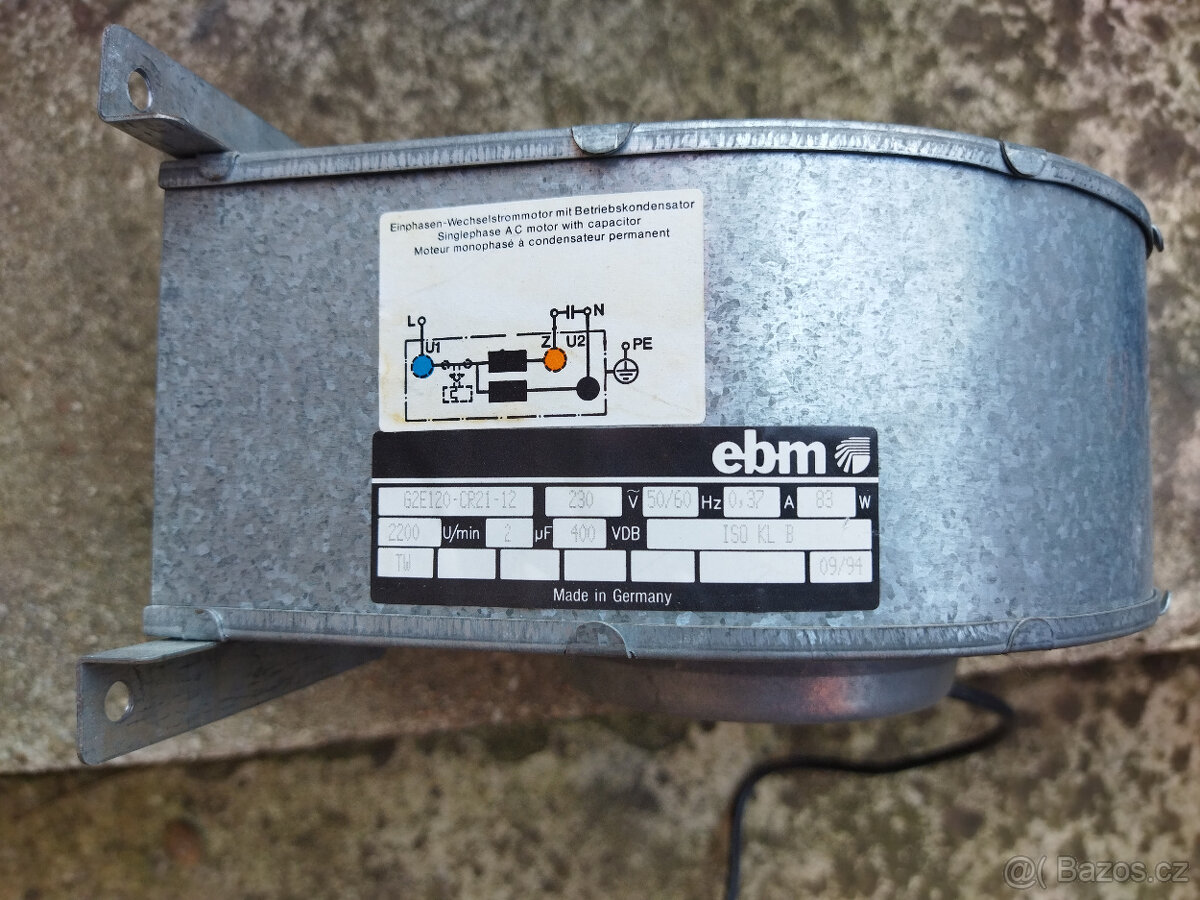 Ventilátory EBM D4E, G2E, A4E aj. - 7