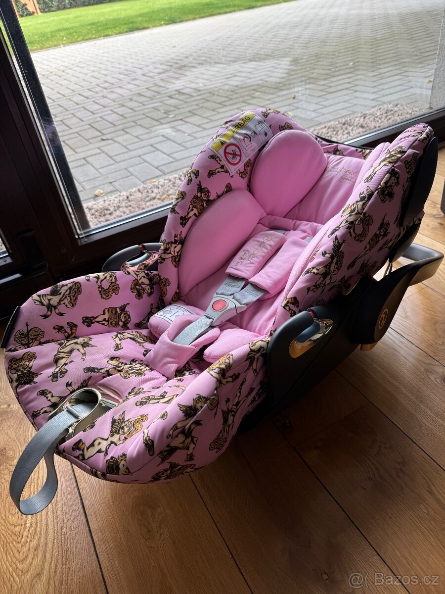 Autosedačka Cybex Cloud Z i-Size Jeremy Scott Cherub Pink - 7