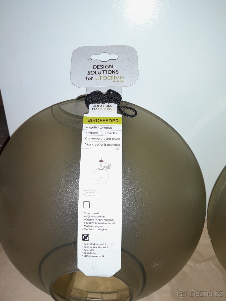 Nové závěsné krmítko plastia/berry 4,1l - 7