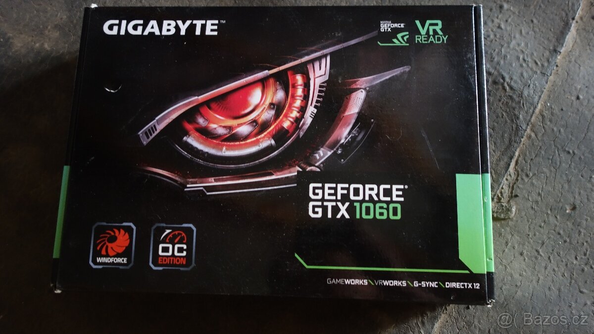 GeForce® GTX 1060 WINDFORCE OC 6G - 7