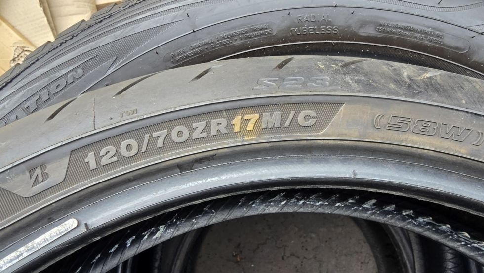 Bridgestone 120/70/17, DOT0125 - 7