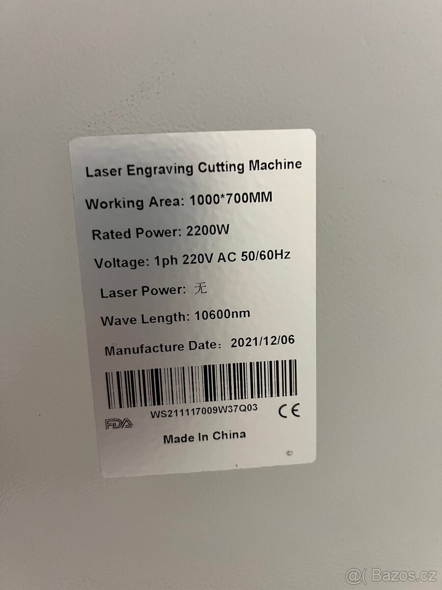 CO2 laser AEON NOVA 10 - 7