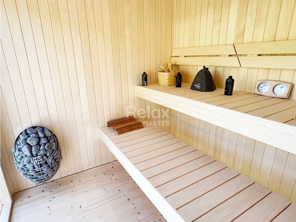 Finská sauna Premium 240x310 - 7