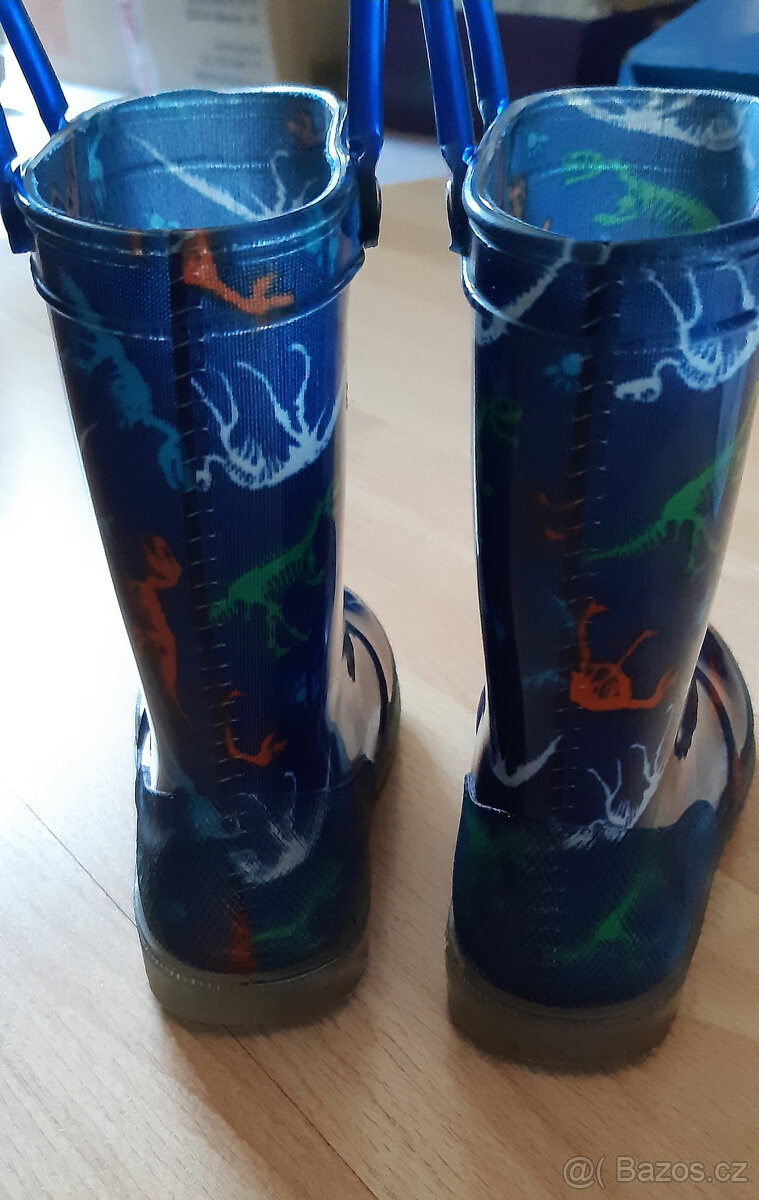 Dětské lehoučké gumáky, Dino, vel. 26 - 7