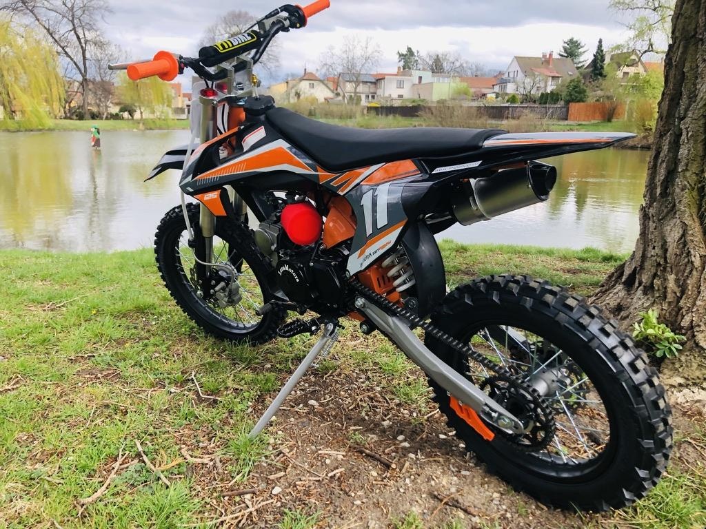 Pitbike Leramotors Shark 125ccm, el. start, orange - 7