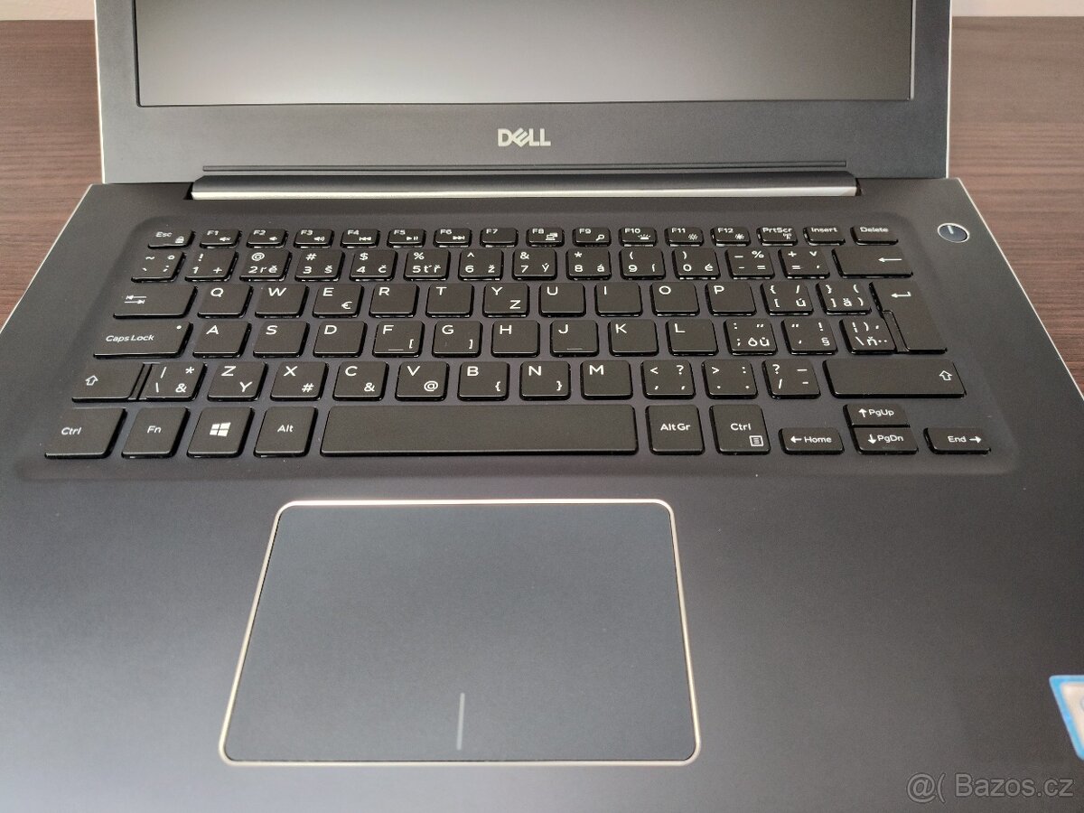 Kovový podsvícený Dell,i7-8gen,4gb GPU,14", SSD. - 7