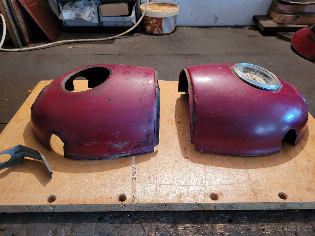 Jawa kývačka+panelka-různé plechové díly - 7