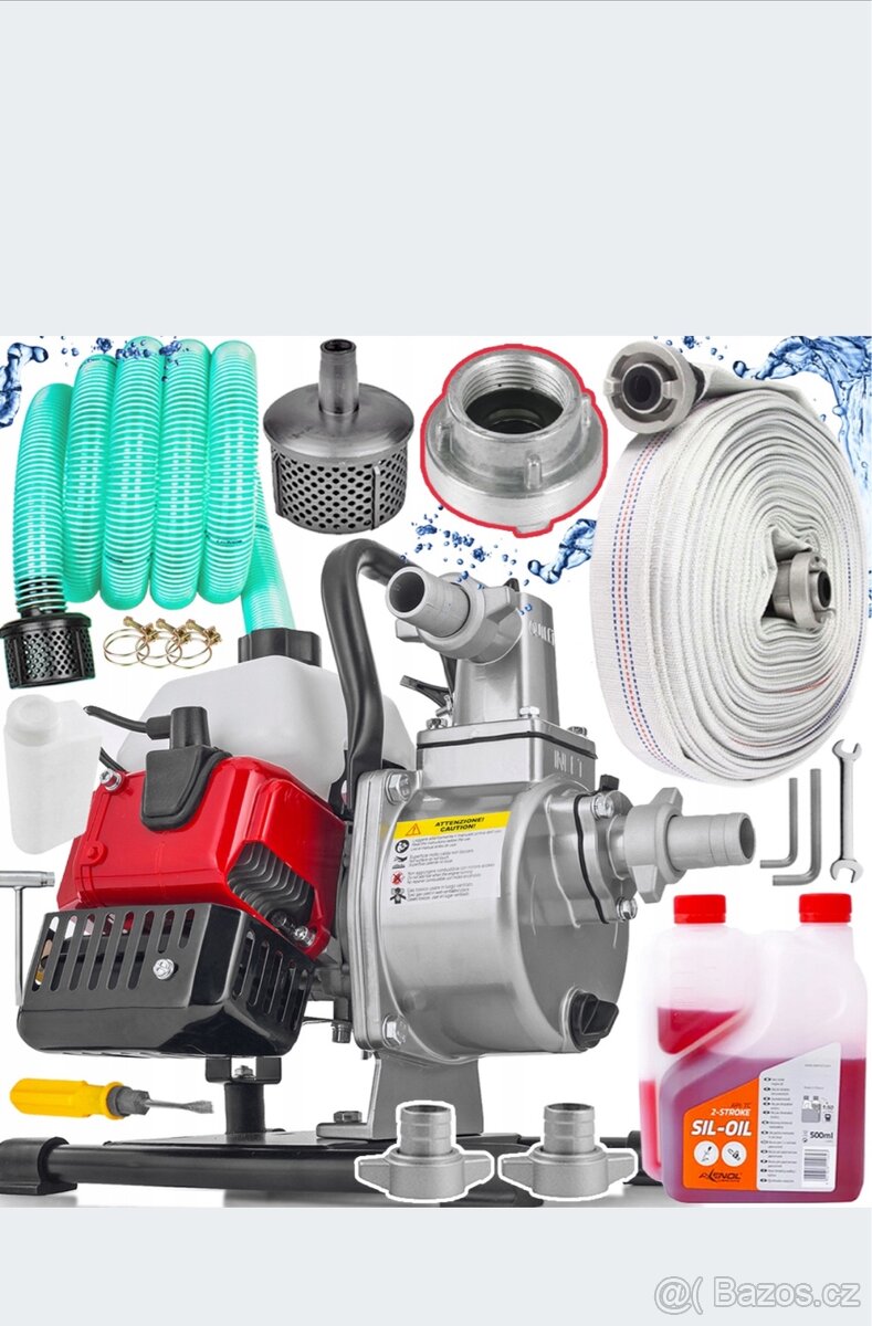 Prodám benzínové čerpadlo na vodu - 7