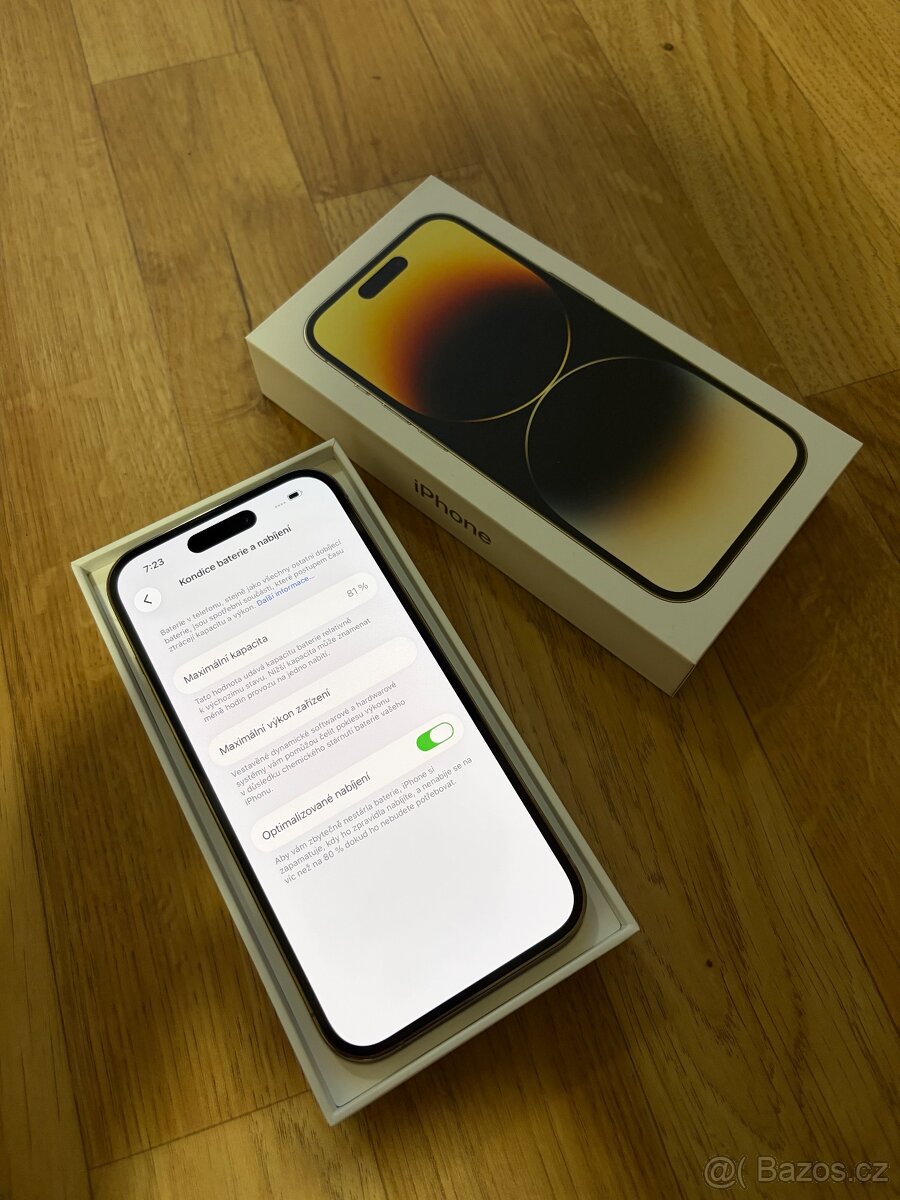 Apple iPhone 14 Pro 256GB zlatý - 7