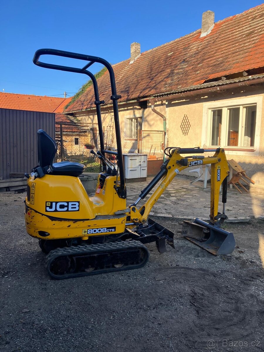K prodeji JCB 8008 minibagr - 7