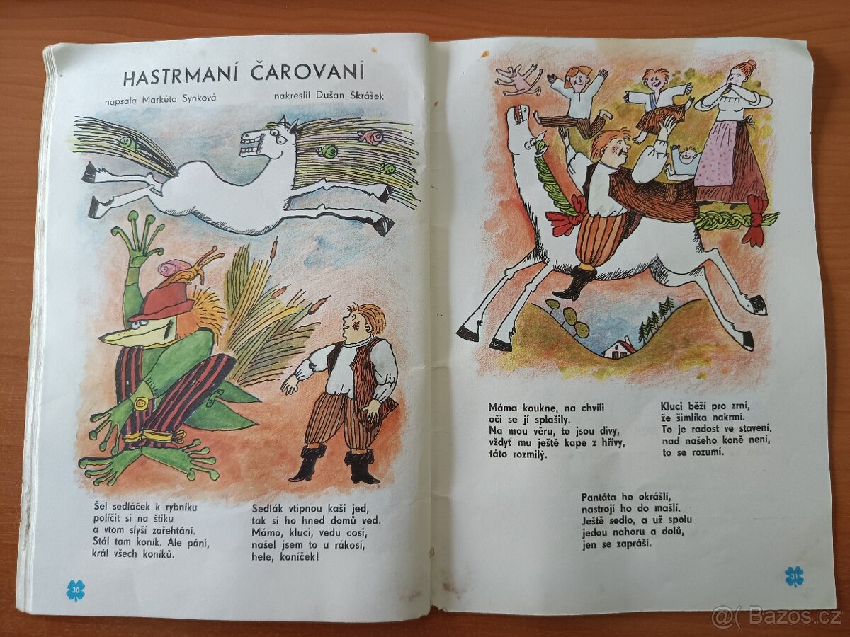 časopis Čtyřlístek č. 138 z roku 1986 - 7