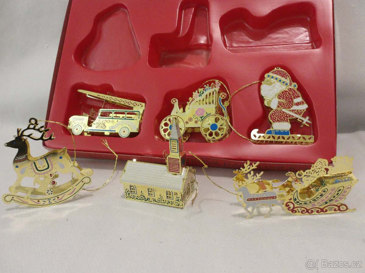 Vánoční kovové ozdoby - 7