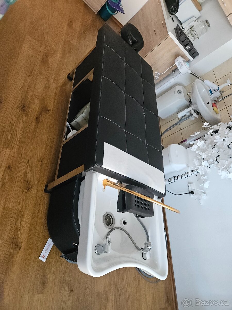 Head Spa Lehátko – Masážní Lehátko s Umyvadlem - 7