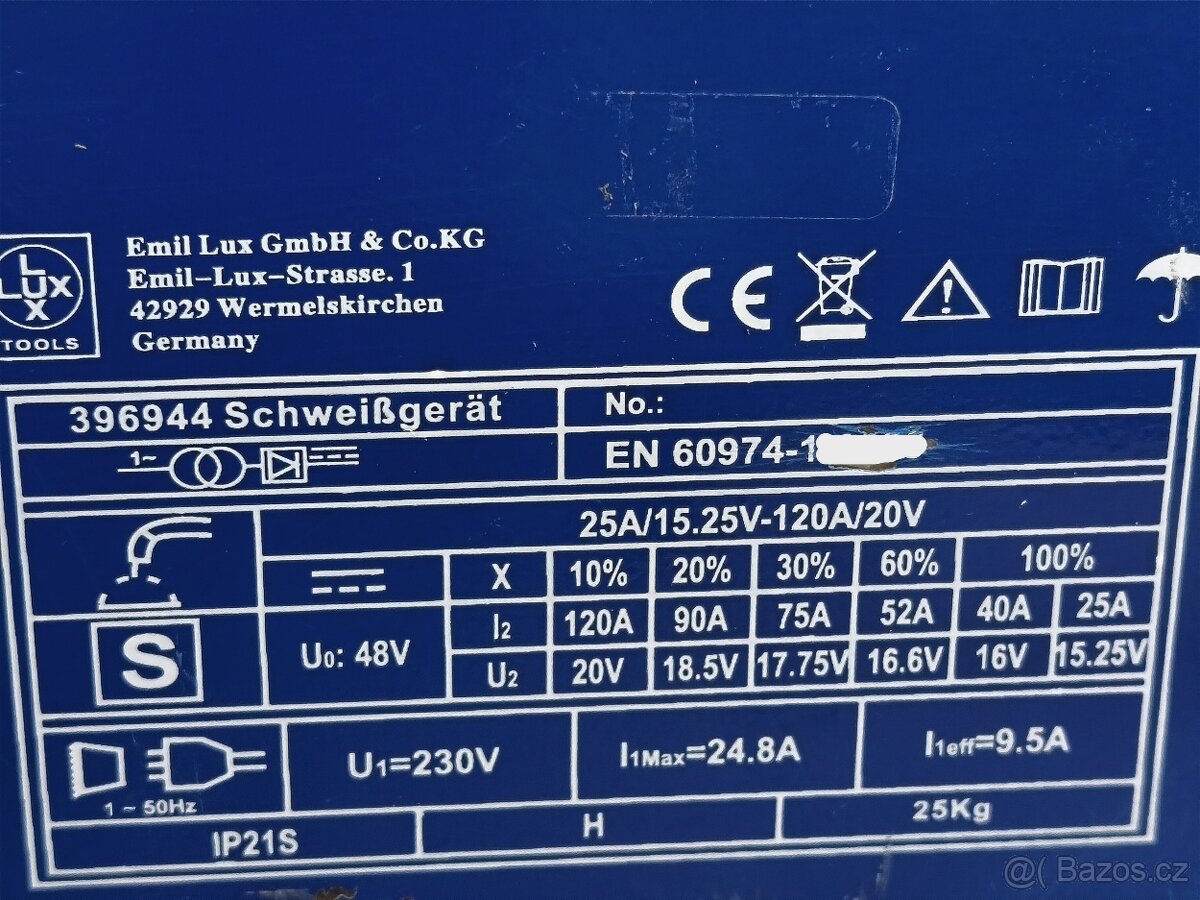 Prodám co2 svářečku LUX-TOOLS... - 7