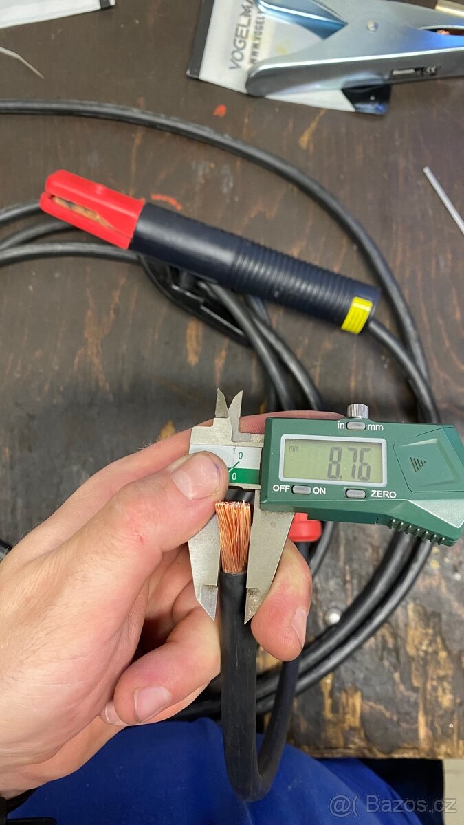 Svařovací Kabely 50mm2 délka 5.8 m - 7