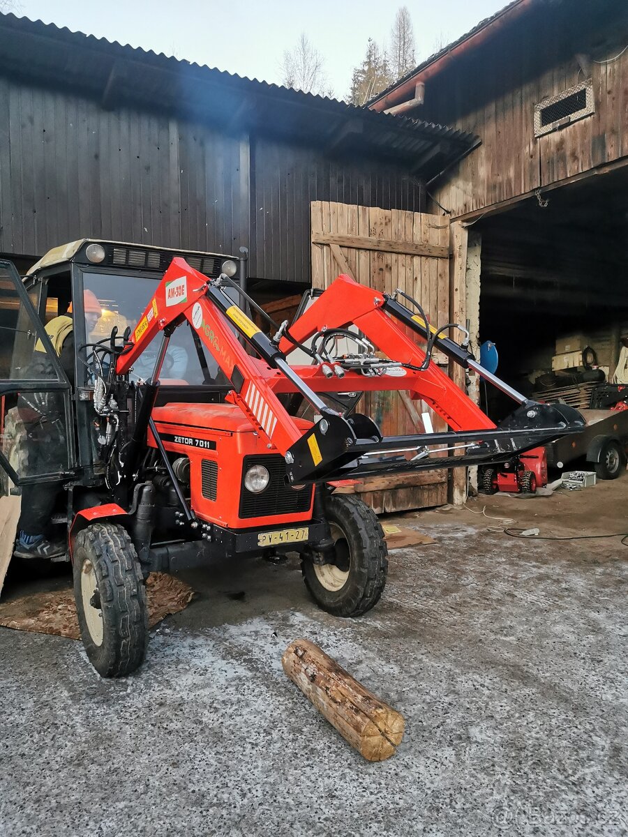 MONTÁŽ ČELNÍHO NAKLADAČE NA ZETOR, JOYSTICK ZDARMA - 7