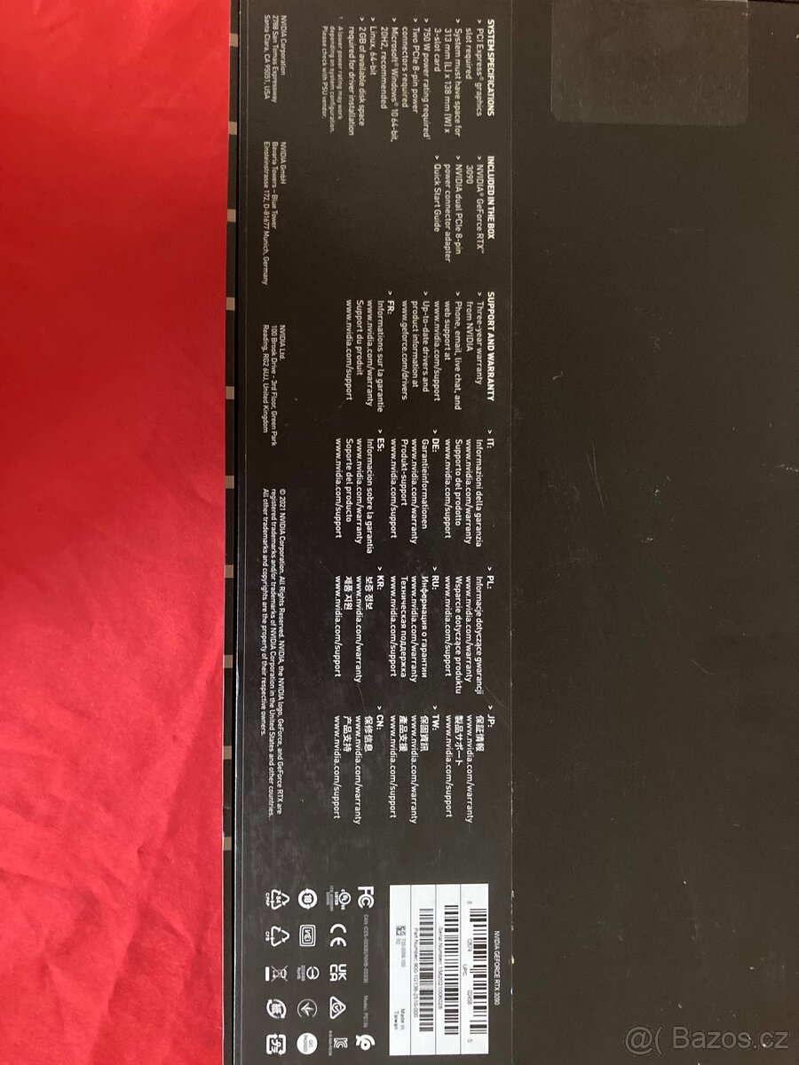 Nvidia RTX 3090 Founders Edition 24GB GDDR6X VRAM - 7