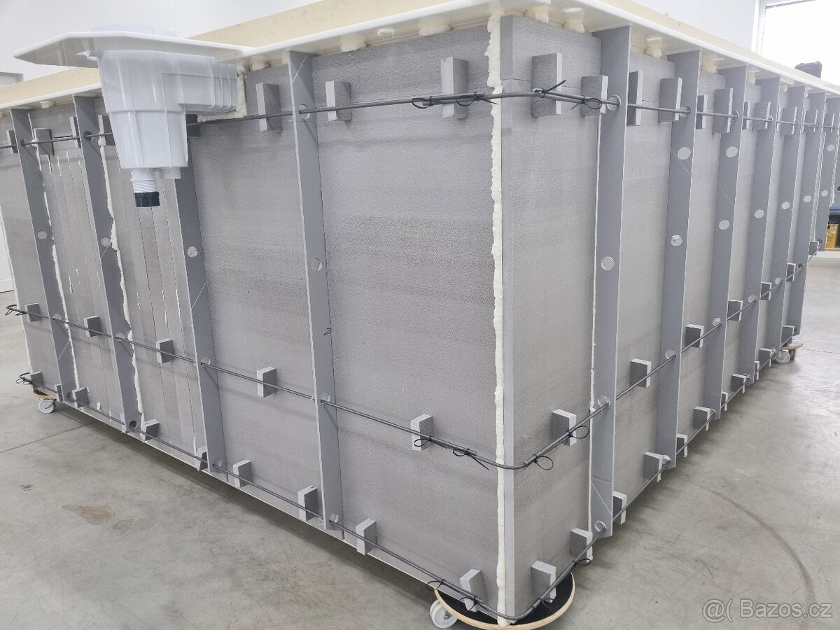 Prodám bazén 5x3x1,5m - 7