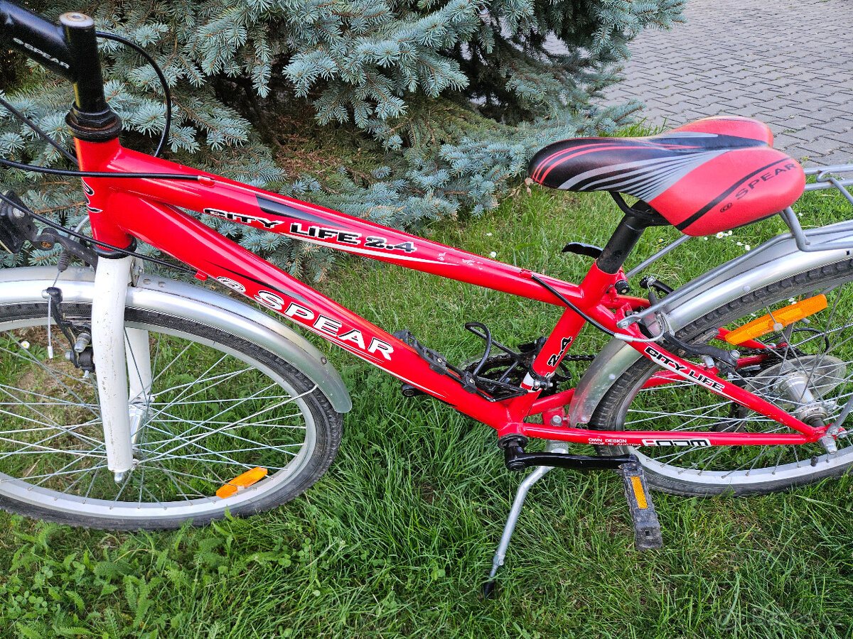 Juniorské 24" horské kolo SPEAR, rám 13" od 120 cm - 7